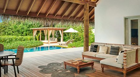 Three Bedroom Beach Sunset Living Area