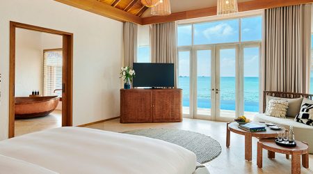 Three Bedroom Water Sunset Bedroom